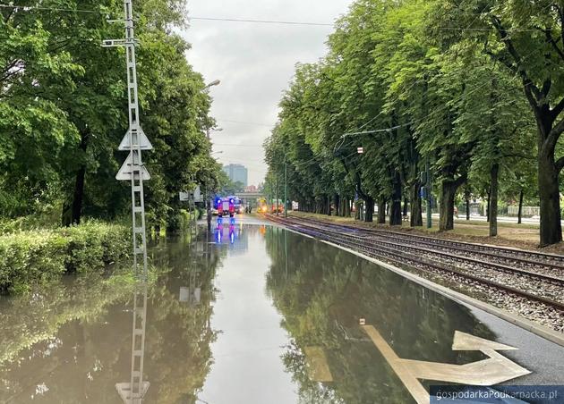 Podtopienia w Poznaniu. Fot. poznan.pl