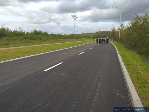 Zakończyła się budowa nowej drogi w Mieleckim Parku Przemysłowym