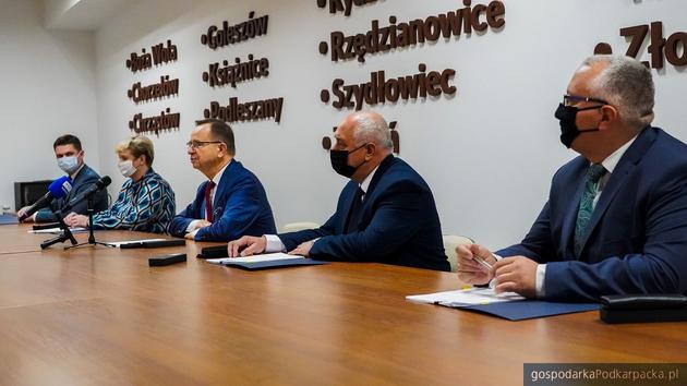 Spotkanie samorządowców w Mielcu. Fot. podkarpackie.pl