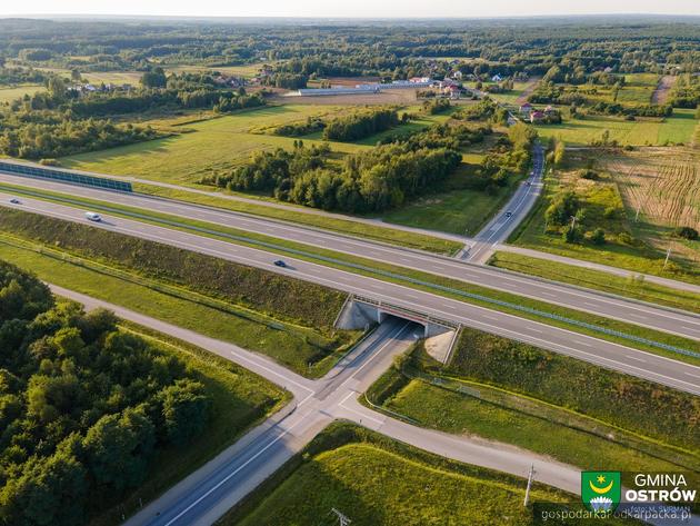 Powstanie węzeł przy zjeździe autostrady A4 w Ostrowie