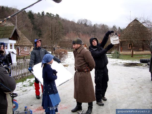 Zdjecia z planu filmu Als der Tod ins Leben wuchs. Fot. Agnieszka Frączek