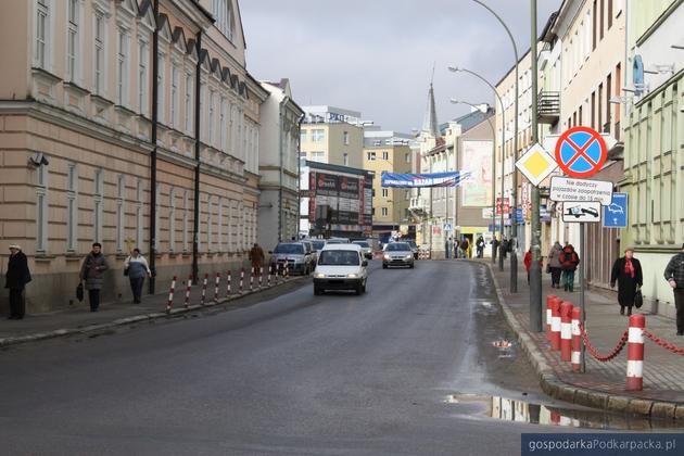 Od tego odcinka ul. Kościuszki rozpocznie się wymiana wodociągu. Fot. UM Sanok