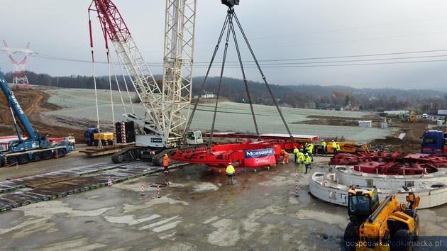 Maszyn TBM do drążenia tunelu drogi S19 już w Babicy