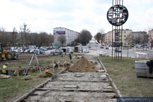 Roboty na Górce Cyranowskiej. fot. UM Mielec