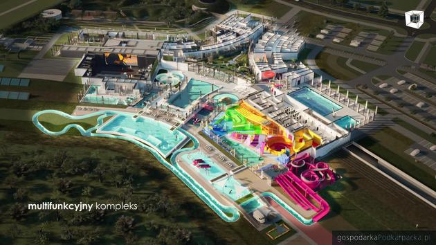 Aquapark w Rzeszowie – jest wybrany wykonawca projektu. Zobacz film z wizualizacją