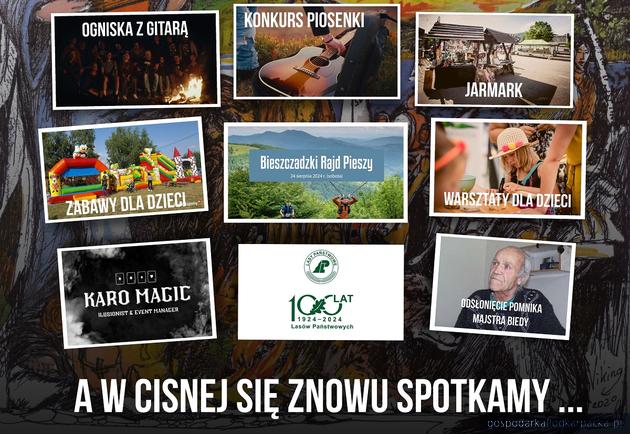 Festiwal Natchnieni Bieszczadem 2024. Zobacz program