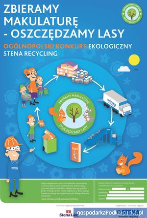 „Zbieramy makulaturę - oszczędzamy lasy”