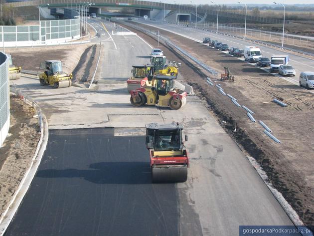 Autostrada A4 Dębica-Rzeszów 29 października 2013