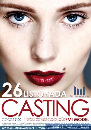 Casting w agencji Millenium Model - listopad 2013