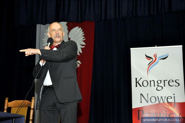 Janusz Korwin-Mikke. Fot. UR