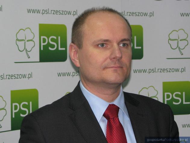 Poseł PSL Dariusz Dziadzio. Fot. Adam Cyło